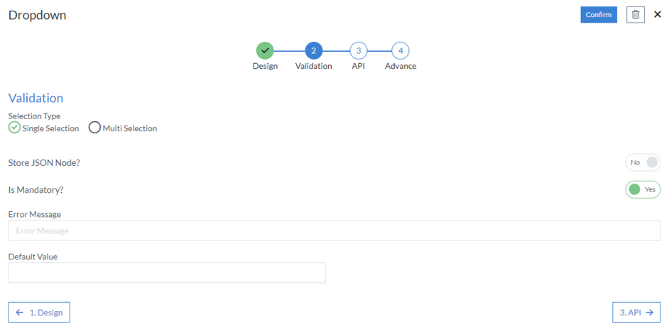 Dropdown - No-Code Software Platform | Applications | NCAMEO