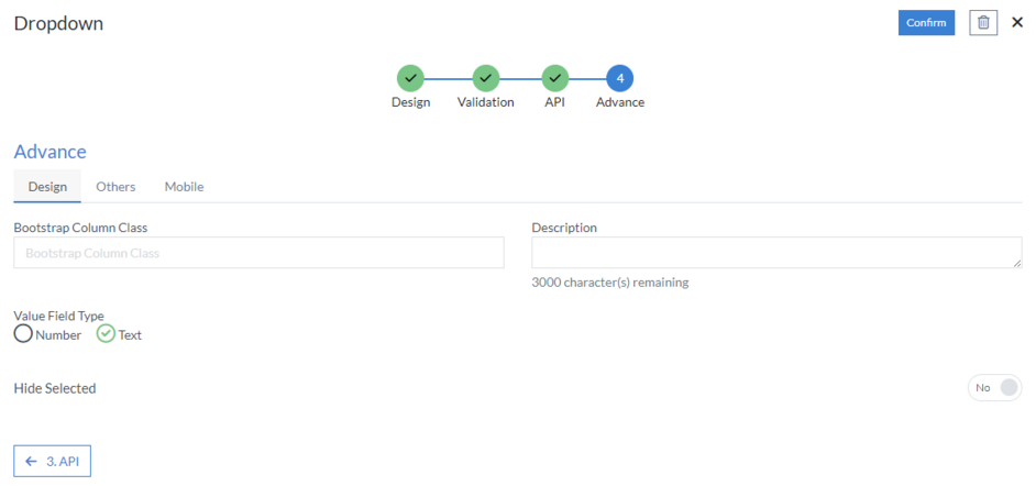 Dropdown - No-Code Software Platform | Applications | NCAMEO